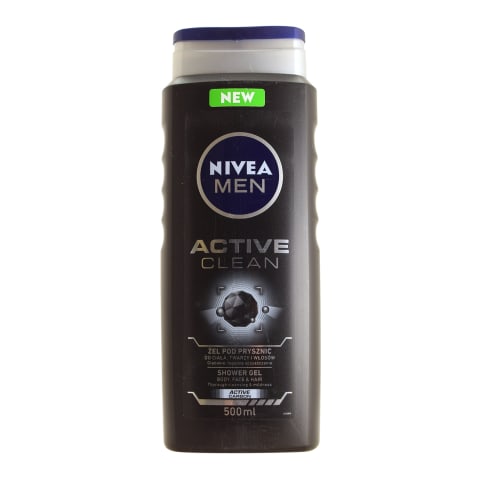 Dušas želeja Nive Men Active Clean,vīr. 500ml