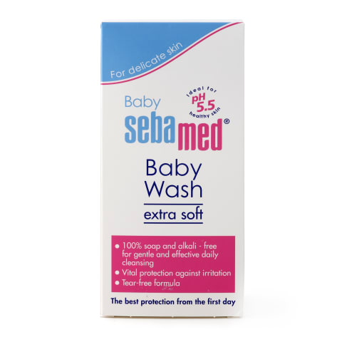 Šveln. prausiklis kūdik., SEBAMED BABY, 200ml