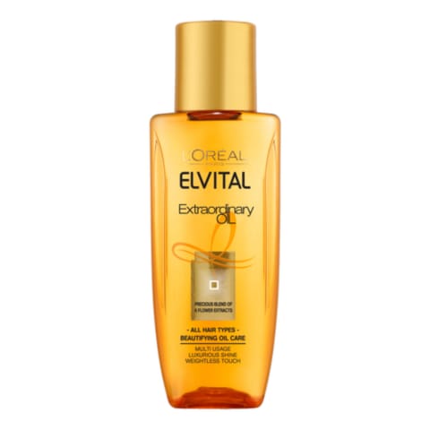 Eļļa matiem elvital extraordinary, 50 ml