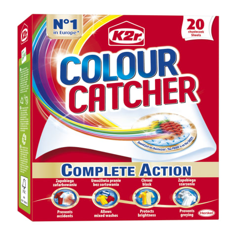 Krāsu ķērājs K2r Colour Catcher 20gab