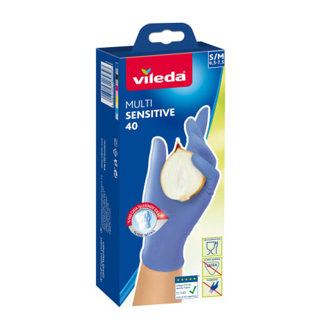 Cimdi Vileda multi sensitive 40 S/M