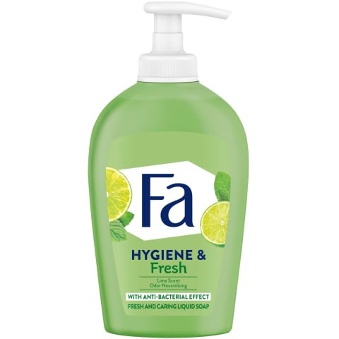 Šķidrās ziepes Fa Lime 250ml