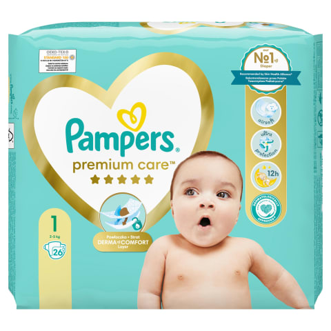 Autiņbiksītes Pampers Premium Care S1 26gb