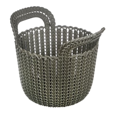 Stačiakampis krepšys Knit XS 3L ruda