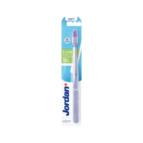 Dantų šepetėlis JORDAN CLEAN SMILE SOFT, 1vnt