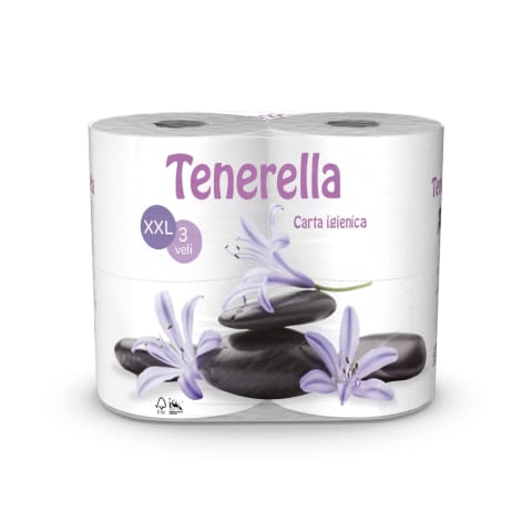 T.papīrs Tenerella Maxi 4 ruļļi, 3 slāņi
