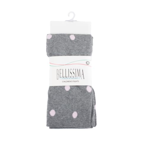 Bēr.zeķ.Bell B403 pel-rozā polka 98/104