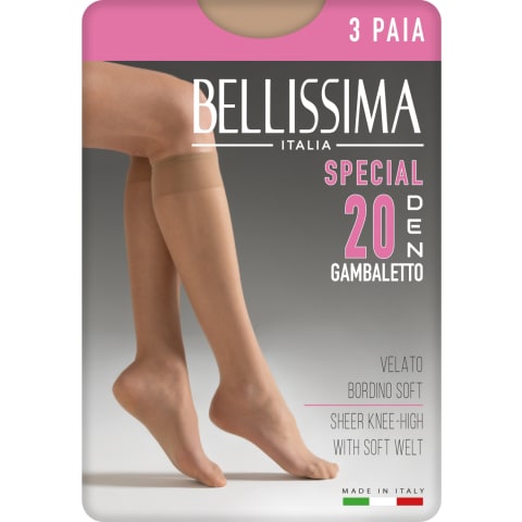 N põlv.Bellissima Special 20 miele 3pr