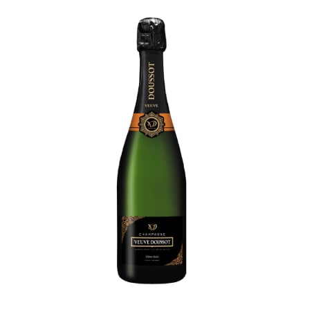 Šampanas VEUVE DOUSSOT DEMI-SEC, 0,75l