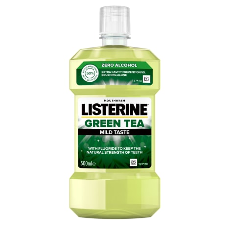 M/skal.l. listerine green tea 500ml