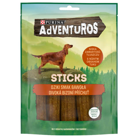 Kārums suņiem Adventuros, nūjiņas, 120g