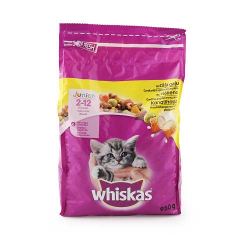 S/b. kaķēniem Whiskas ar vistu 950g