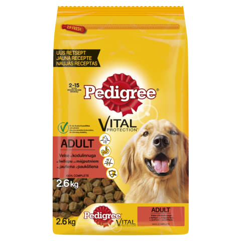 Koeras. Pedigree kuiv 2,6 kg