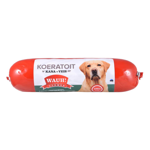 Koeratoit kana- ja veiselihaga Wauh 400g