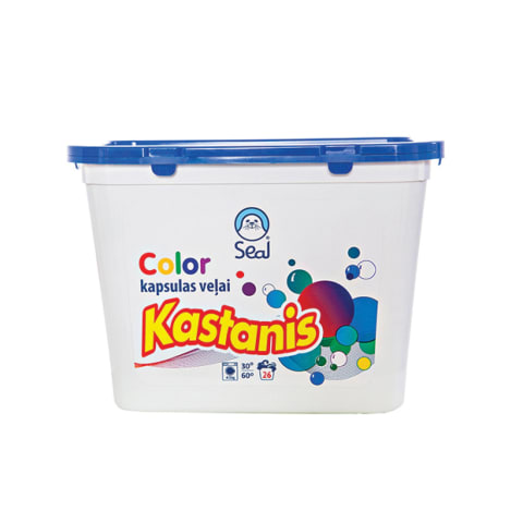 Veļas mazg. kapsulas Kastanis Color 26gab.
