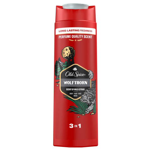 Dušo želė OLD SPICE WOLFTHORN, 400 ml