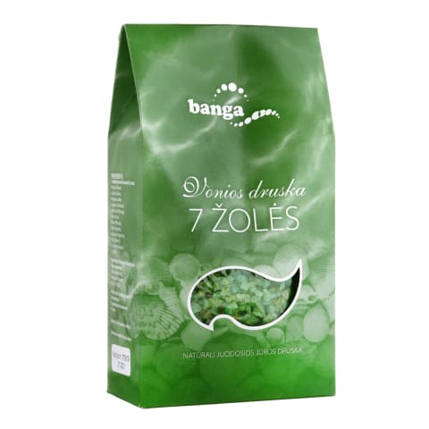 Vonios druska 7 ŽOLIŲ BANGA, 400g