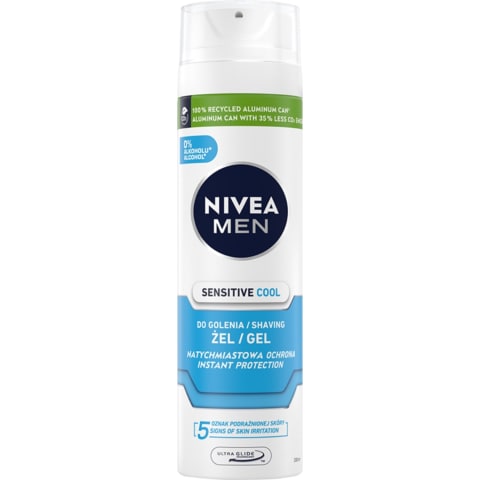 Skūš. žel. Nivea Sens. Cooling  200ml