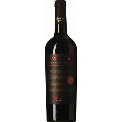 Kaitstud päritolunimetusega vein Papale Primitivo Di Manduria 14%vol 0,75l