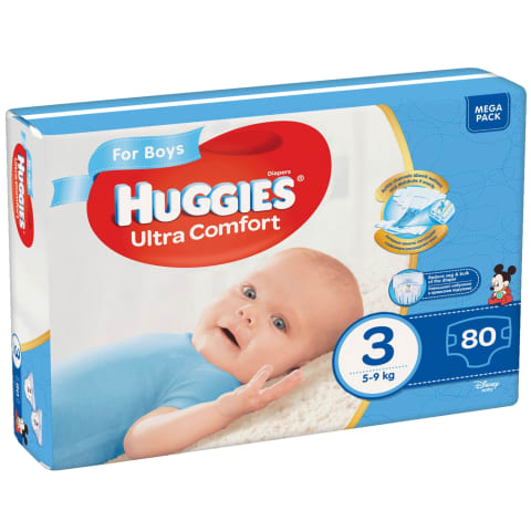 Mähkmed Huggies Mega.s3.boy 80 tk
