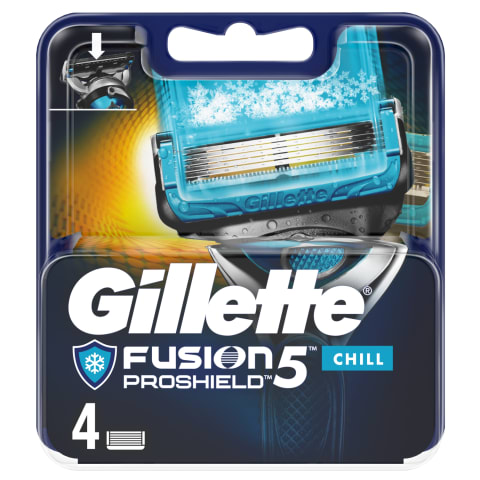 Skūš. kasetes Gillette Chill Cart 4gab
