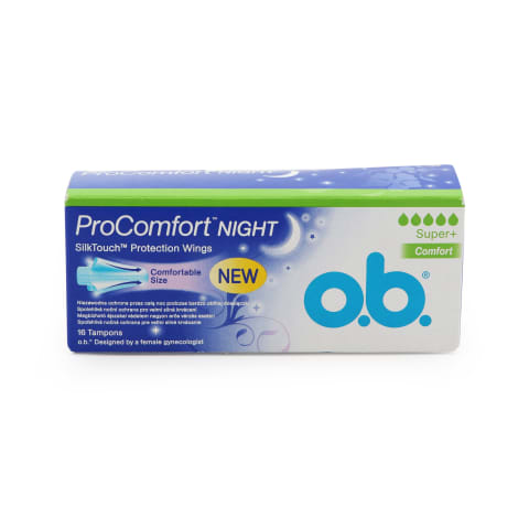 Tamponai O.B. PRO COMFORT SUPER+ NIGHT, 16vnt