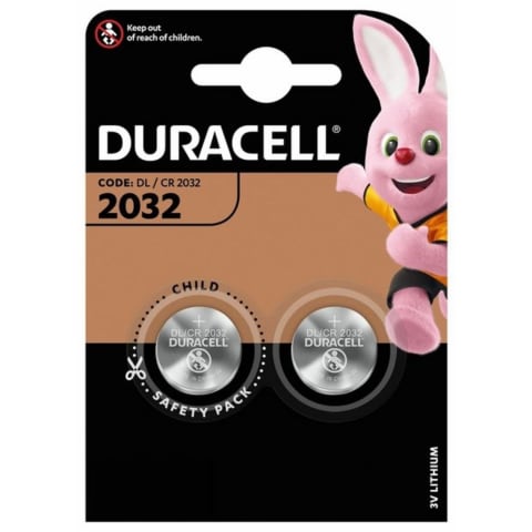 Baterijas Duracell 2032 2 gab.