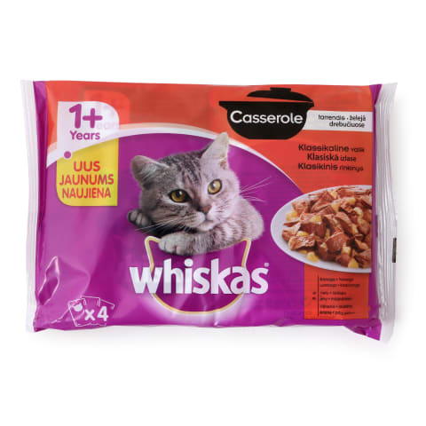 Kassieine whiskas casserole classic4*85g