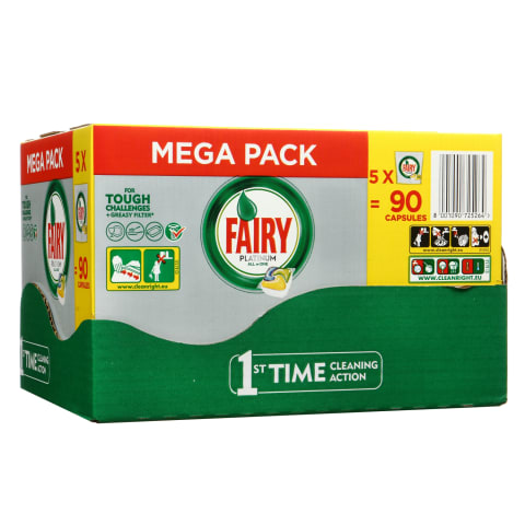 Tr.mazg.tabl. Fairy Platinum Lemon 90gb
