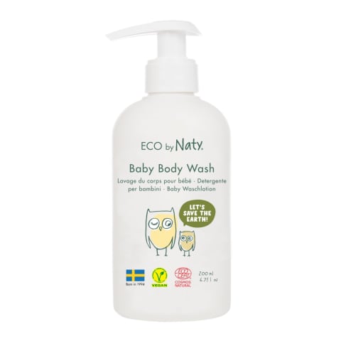 Šķidrās ziepes bērniem Eco By Naty 200ml