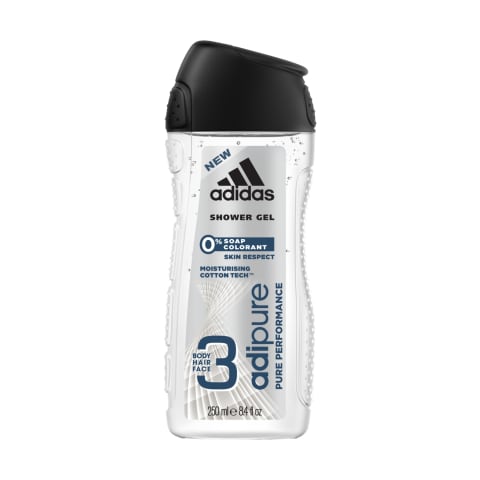 Dušas želeja Adidas Adipure vīriešu 250ml