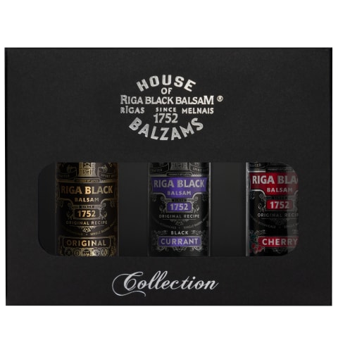 Riga Black Balsam mini kompl. 38,3% 3x0,04l