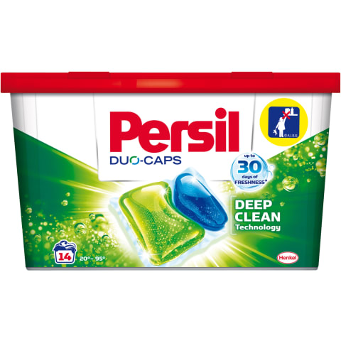Skalb. kaps. PERSIL DUO CAPS REGULAR, 14vnt.