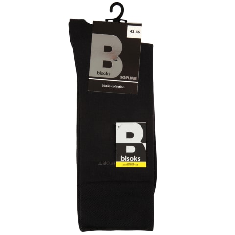 Vīr klas. zeķes Bisoks 12268 black 43-46