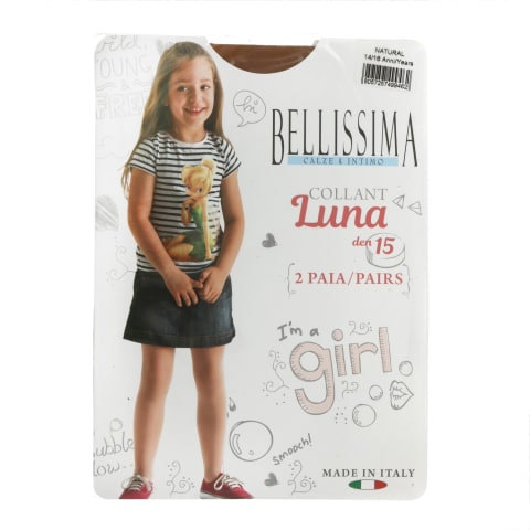 Bēr.zeķ.Belliss Luna 15 natur 14/16 2gab