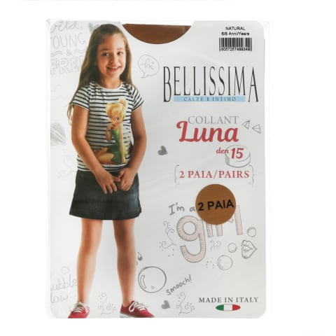 Bēr.zeķu.Bellis Luna 15 natural 6/8 2gab