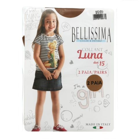 Bēr.zeķu.Belli Luna 15 natural 8/10 2gab