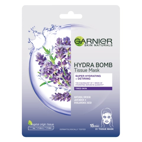 Sejas maska Garnier Relaxing ar lavandu 1 gb.