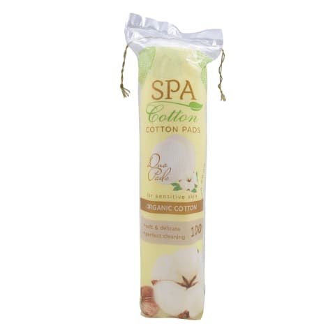 Vates plāksnītes Spa Cotton Organic 100 gab.