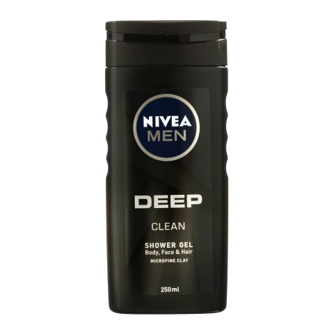 Dušo želė vyrams NIVEA MEN DEEP, 250 ml