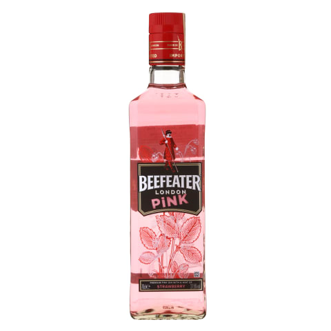 Džinas BEEFEATER PINK, 37,5 %, 0,7 l