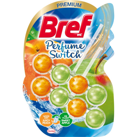 Tual.bl. Bref Juicy Peach Apple 2x50g