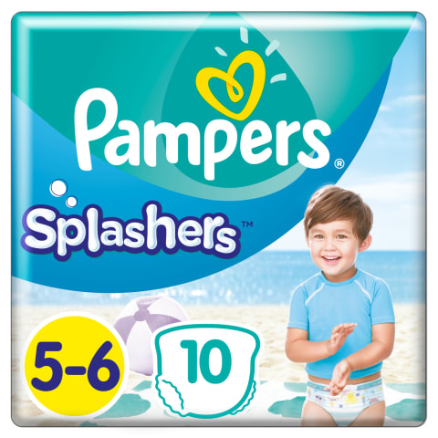 Biksītes Pampers Splashers S5 10gab.