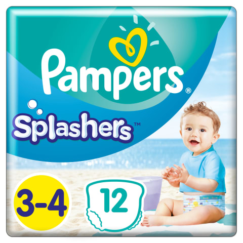 Biksītes Pampers Splashers S3 12gab.