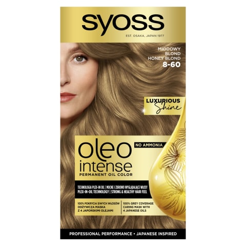 Matu kr. Syoss Oleo Intense medus blonds 8-60