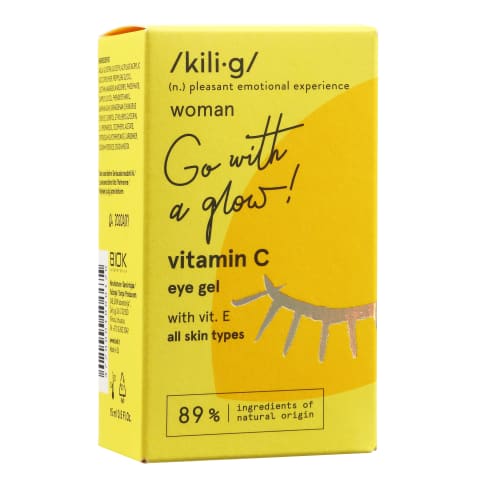 Paakių gelis KILIG WOMAN VITAMIN C, 15ml