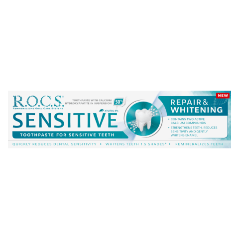 Zobu p. Rocs Sensitive Repair&Whitening 75ml