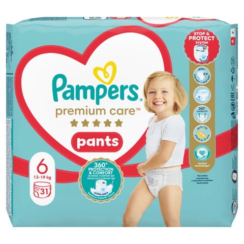 Autiņb. Pampers PremPantVP S6 15+kg 31gb