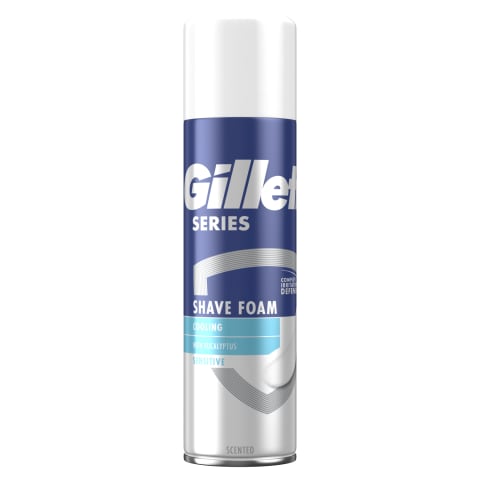 Skūšanās putas Gillette Sensitive Cool 250ml