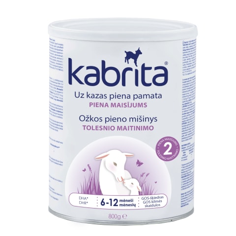 Kazas piena maisijums Kabrita2, 6m, 800g